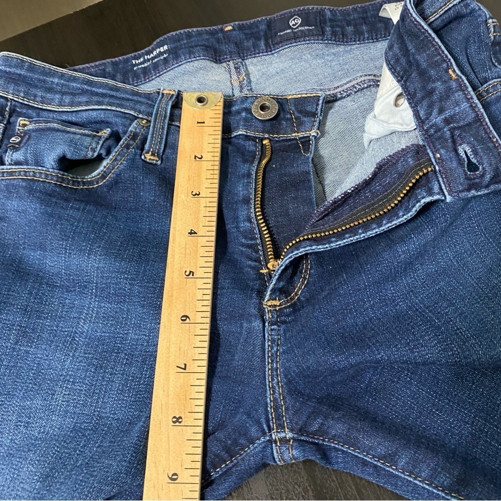 Adriano Goldschmied Jeans Womens 26 (27x32) The Harper Essential Straight Leg - Picture 9 of 12